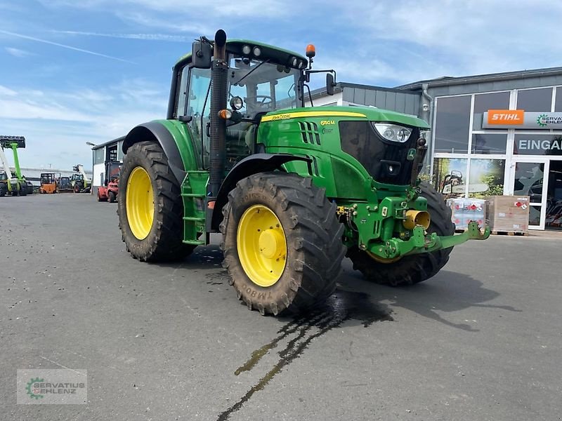 Traktor Türe ait John Deere 6150 M mit Fronthydraulik + Zapfwelle, Gebrauchtmaschine içinde Prüm-Dausfeld (resim 1)