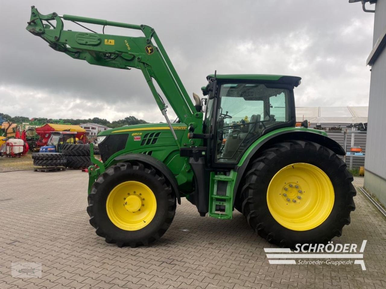 Traktor типа John Deere 6150 R, Gebrauchtmaschine в Wildeshausen (Фотография 4)