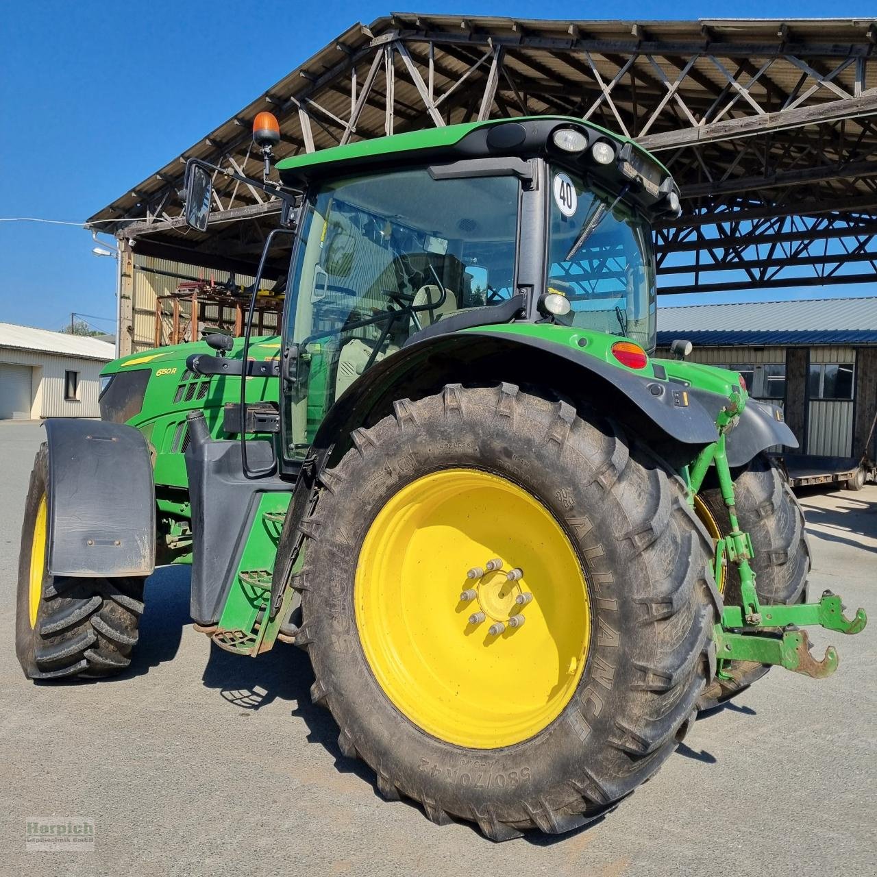 Traktor van het type John Deere 6150 R, Gebrauchtmaschine in Drebach (Foto 5)