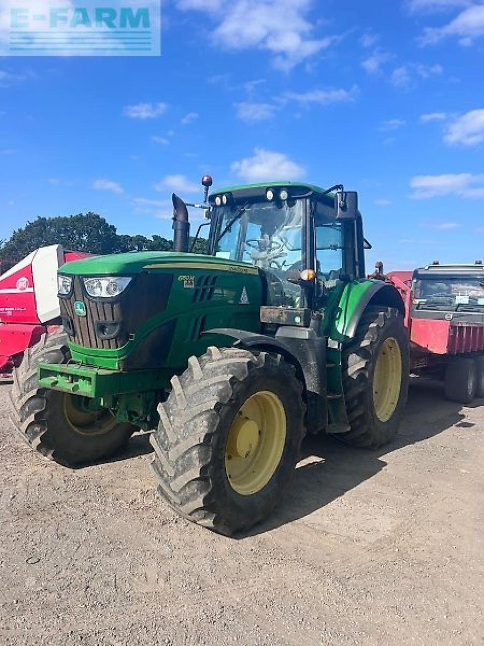 Traktor du type John Deere 6150m autoquad, Gebrauchtmaschine en SHREWSBURRY (Photo 1)