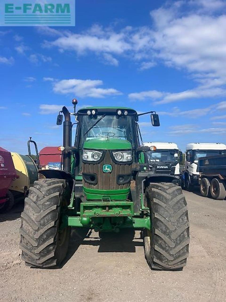 Traktor du type John Deere 6150m autoquad, Gebrauchtmaschine en SHREWSBURRY (Photo 5)