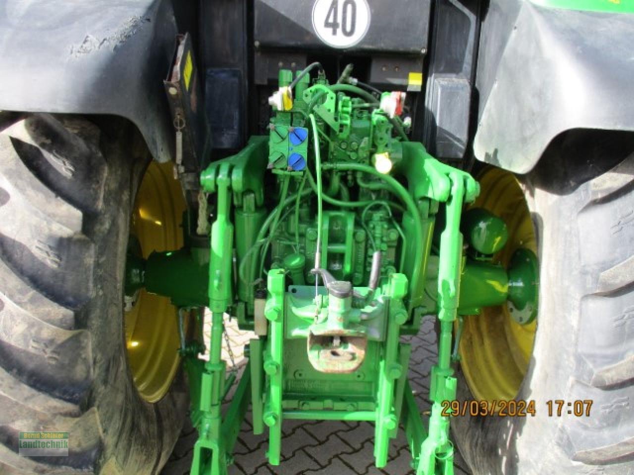 Traktor типа John Deere 6150M, Gebrauchtmaschine в Büren (Фотография 5)