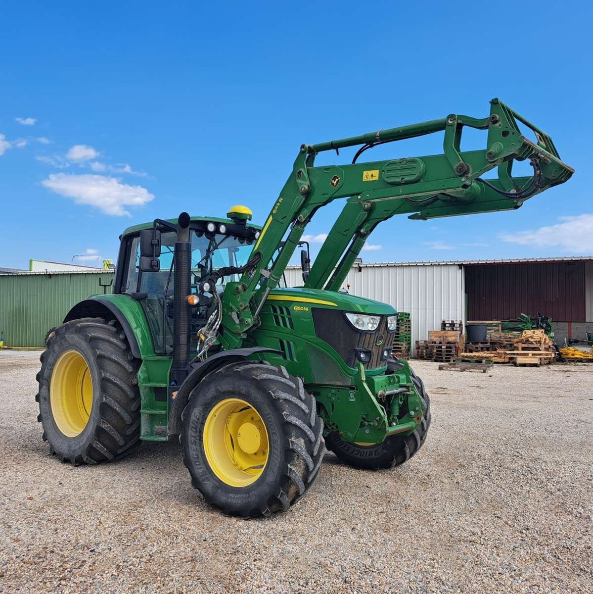 Traktor des Typs John Deere 6150M, Gebrauchtmaschine in UCHAUD (Bild 2)