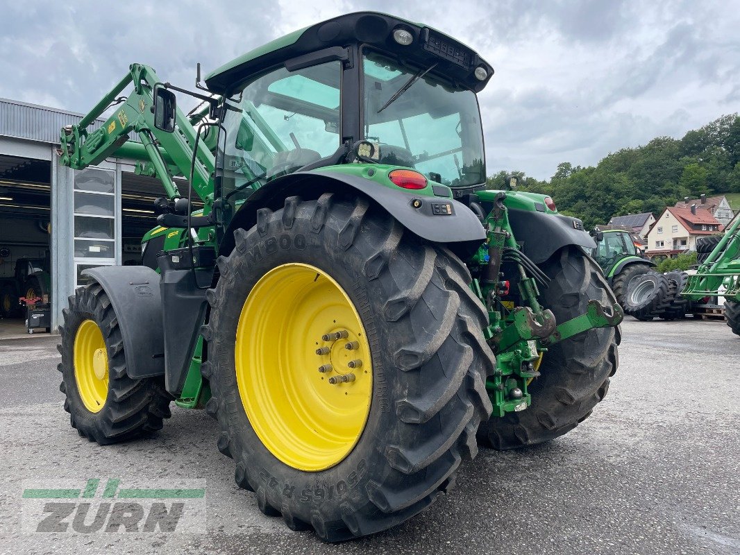 Traktor Türe ait John Deere 6150R DirectDrive, Gebrauchtmaschine içinde Schöntal-Westernhausen (resim 4)