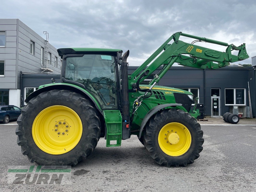 Traktor typu John Deere 6150R DirectDrive, Gebrauchtmaschine v Schöntal-Westernhausen (Obrázek 7)