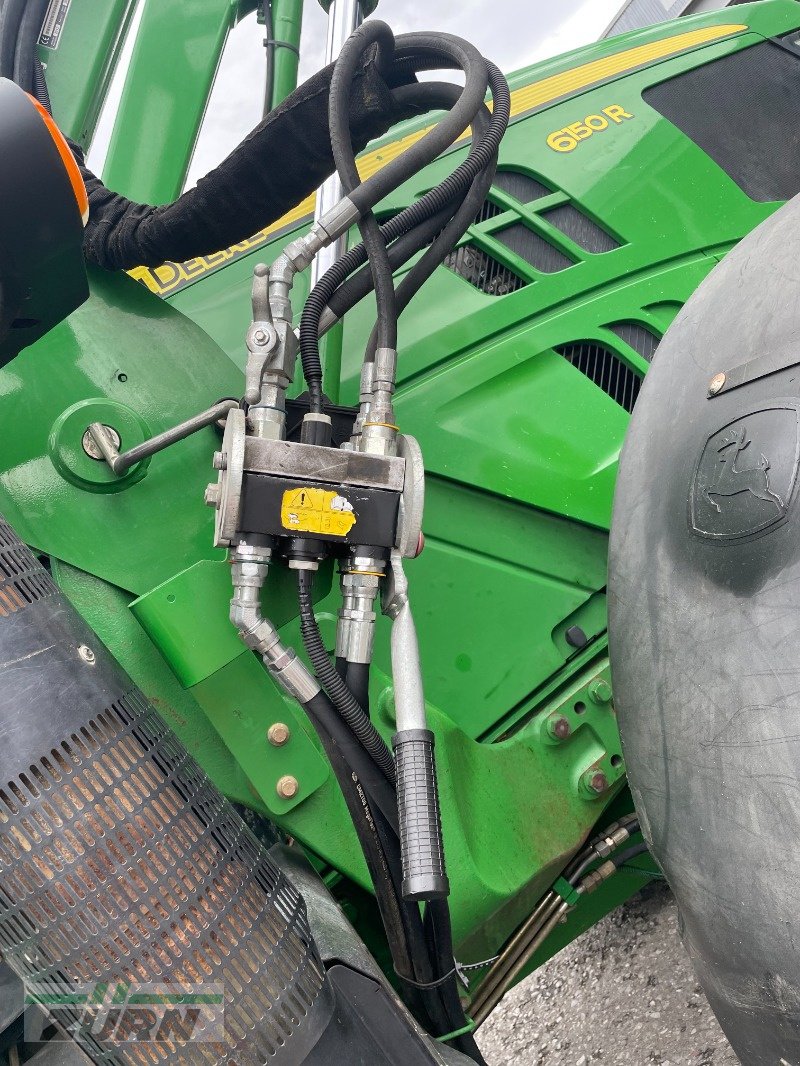 Traktor typu John Deere 6150R DirectDrive, Gebrauchtmaschine w Schöntal-Westernhausen (Zdjęcie 14)