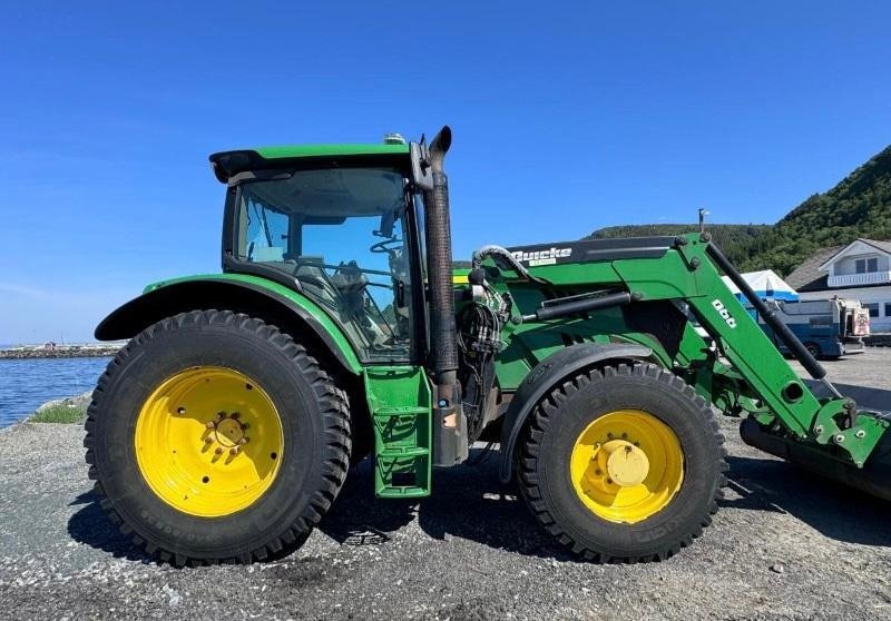 Traktor tip John Deere 6150R Frontlæsser. Quicke Alo Q66. AutoPower. TLS. Front lift. Ring til Ulrik på 40255544. Jeg snakker Jysk., Gebrauchtmaschine in Kolding (Poză 2)