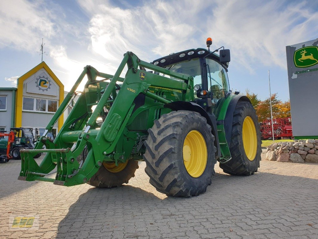 Traktor of the type John Deere 6150R mit H360 & Frontzapfwelle, Gebrauchtmaschine in Schenkenberg (Picture 1)