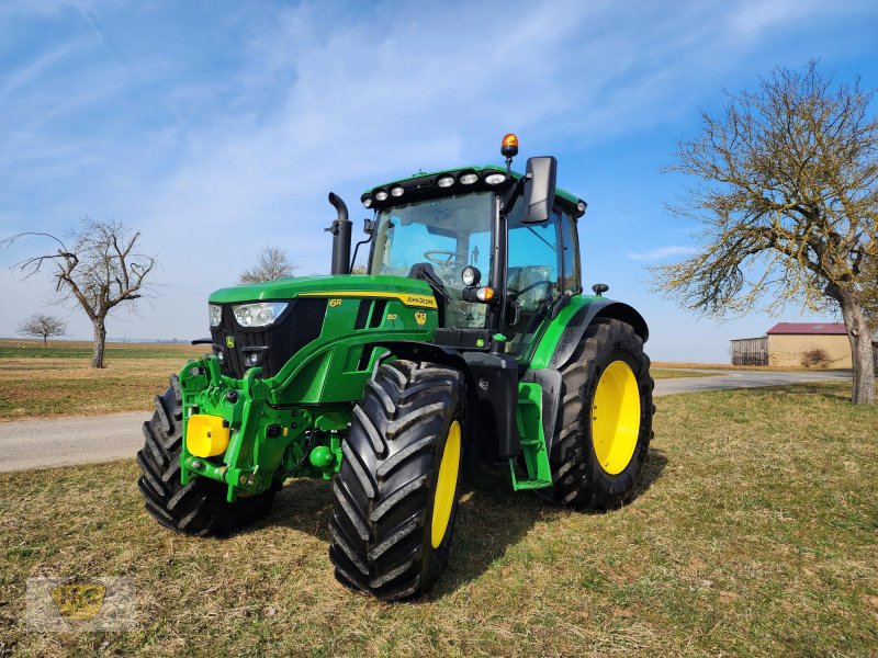 Traktor Türe ait John Deere 6150R Pro AutoTrac "unreparierter Haubenkratzer", Gebrauchtmaschine içinde Willanzheim (resim 1)