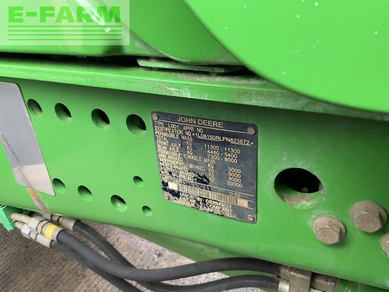 Traktor del tipo John Deere 6150r tractor (st21442), Gebrauchtmaschine In SHAFTESBURY (Immagine 13)