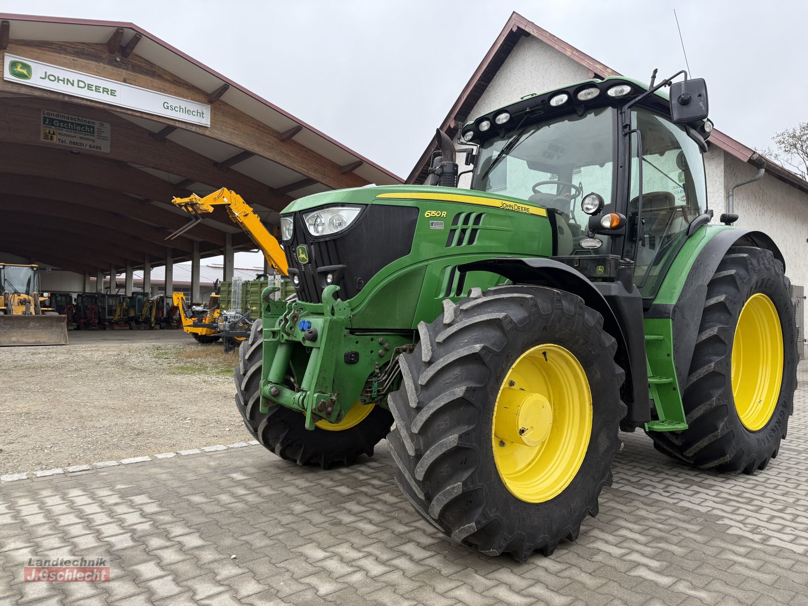 Traktor des Typs John Deere 6150R, Gebrauchtmaschine in Mühldorf (Bild 4)