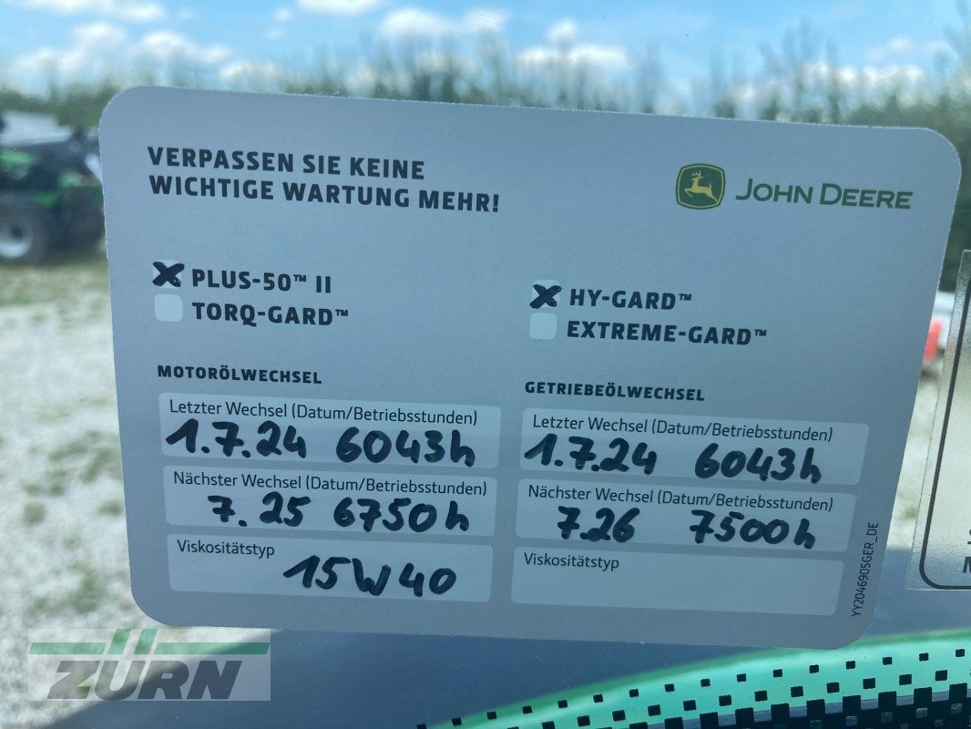 Traktor typu John Deere 6150R, Gebrauchtmaschine v Holzgünz - Schwaighausen (Obrázok 28)