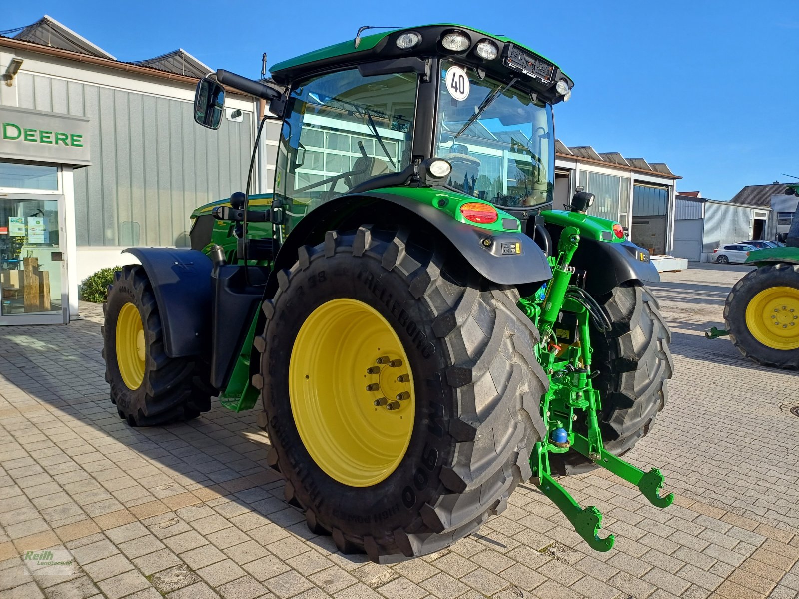 Traktor van het type John Deere 6150R, Gebrauchtmaschine in Wolnzach (Foto 9)