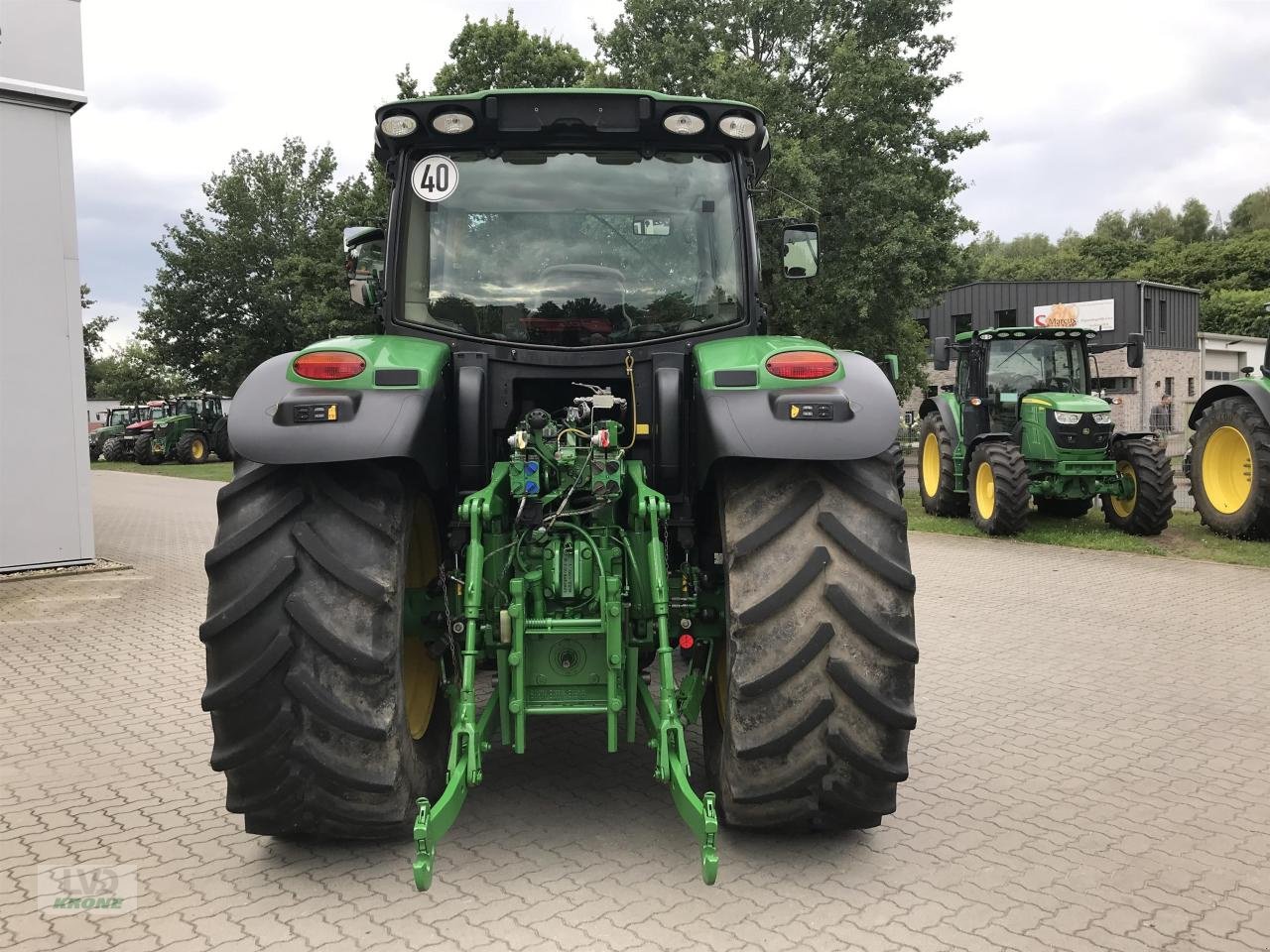 Traktor van het type John Deere 6150R, Gebrauchtmaschine in Alt-Mölln (Foto 4)