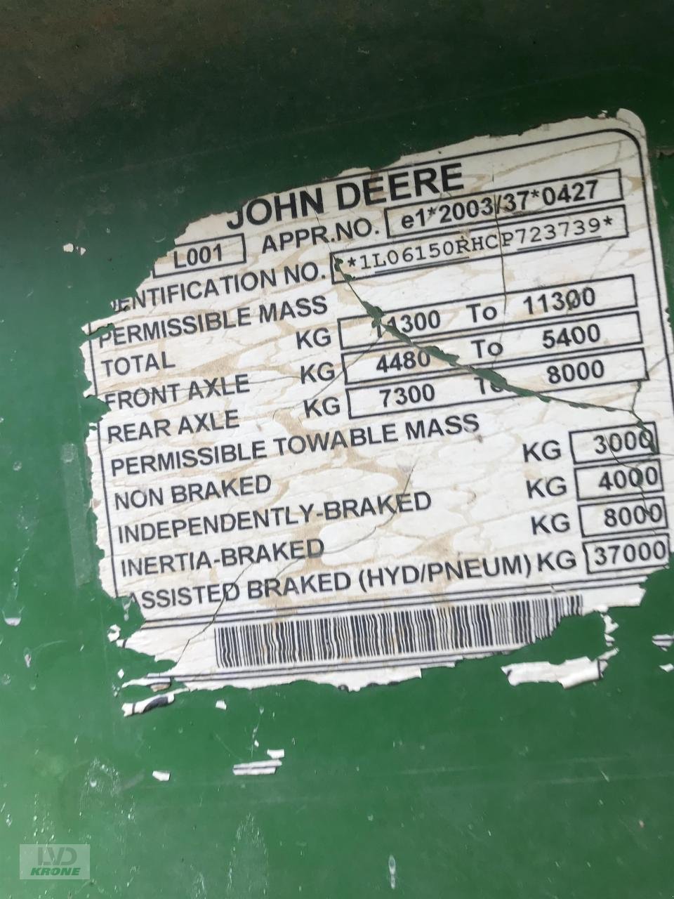 Traktor Türe ait John Deere 6150R, Gebrauchtmaschine içinde Alt-Mölln (resim 12)