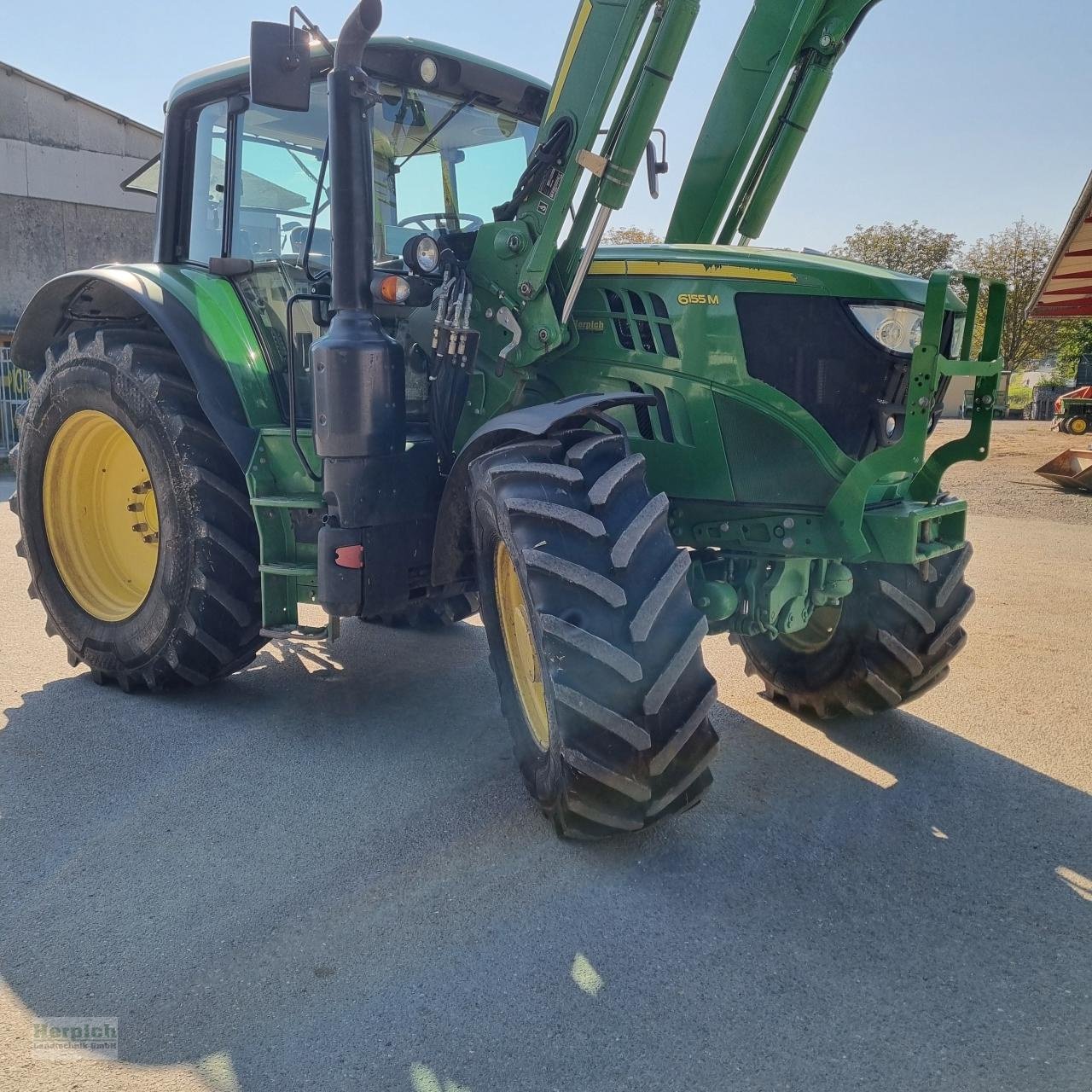 Traktor Türe ait John Deere 6155 M, Gebrauchtmaschine içinde Drebach (resim 2)