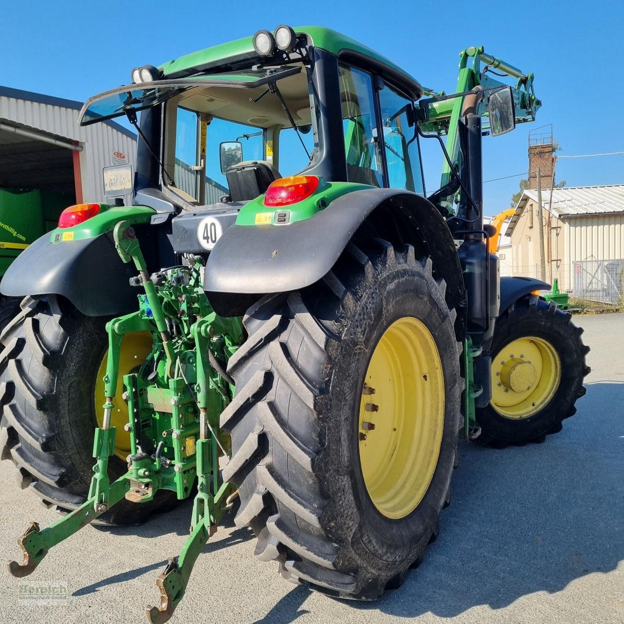 Traktor Türe ait John Deere 6155 M, Gebrauchtmaschine içinde Drebach (resim 3)