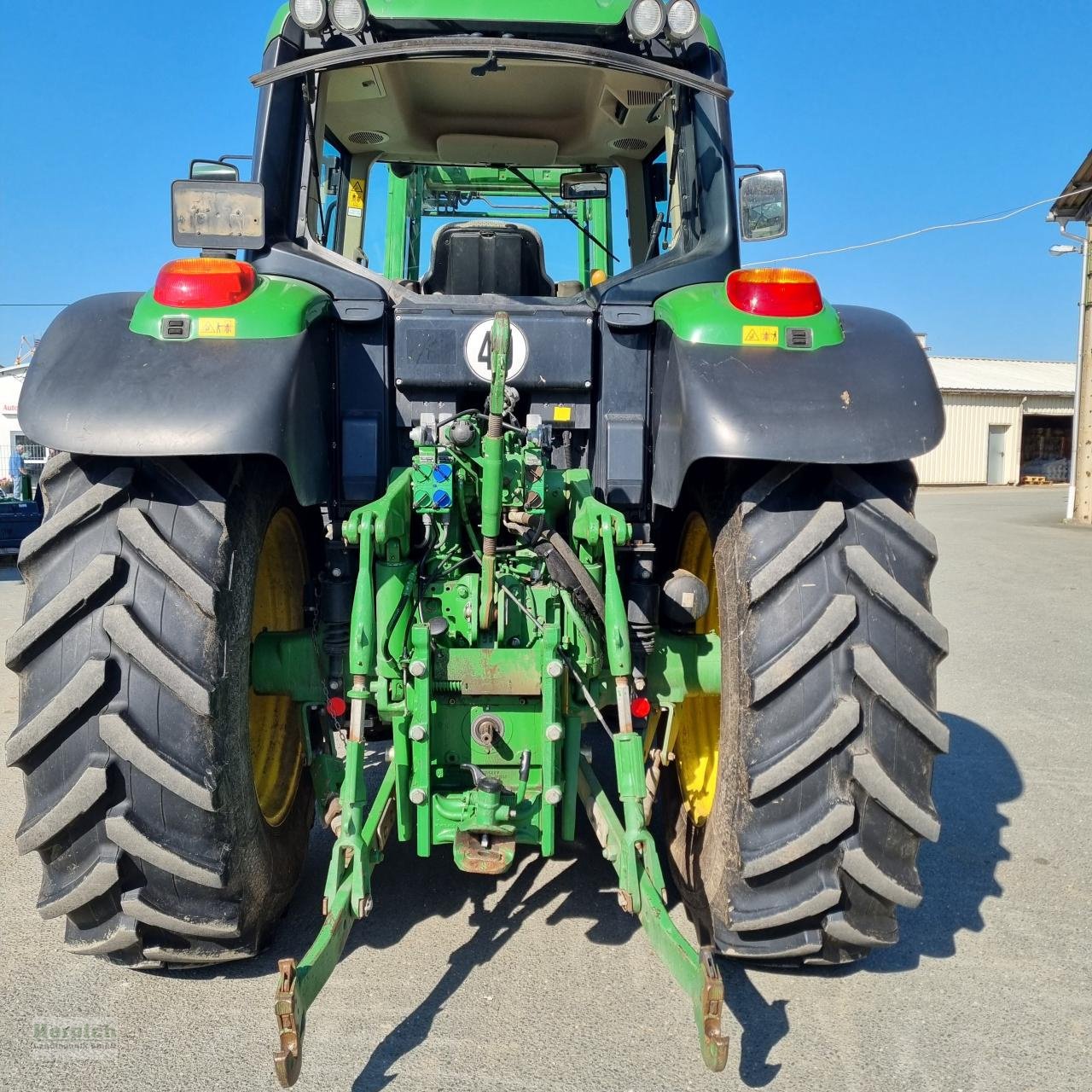 Traktor Türe ait John Deere 6155 M, Gebrauchtmaschine içinde Drebach (resim 4)