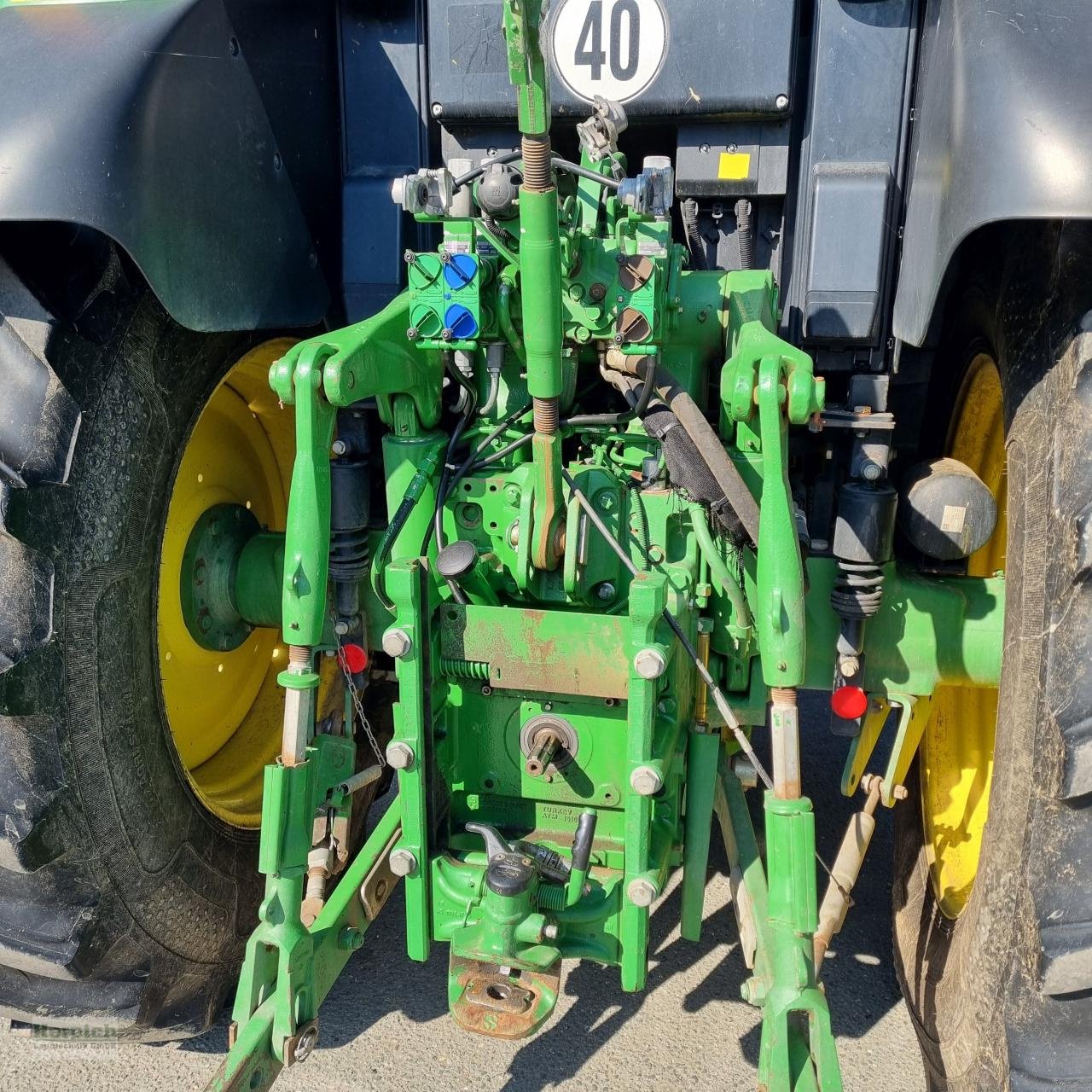 Traktor van het type John Deere 6155 M, Gebrauchtmaschine in Drebach (Foto 5)