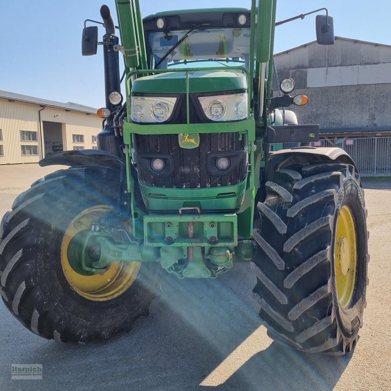 Traktor Türe ait John Deere 6155 M, Gebrauchtmaschine içinde Drebach (resim 6)