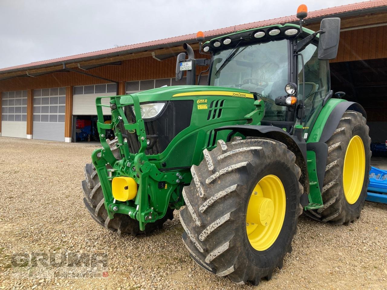 Traktor des Typs John Deere 6155 R, Gebrauchtmaschine in Friedberg-Derching (Bild 2)