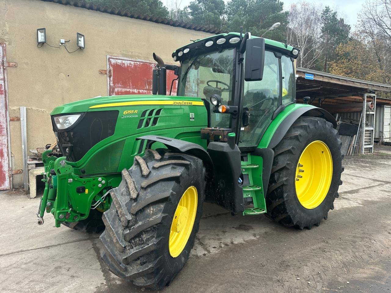 Traktor van het type John Deere 6155 R, Gebrauchtmaschine in Beelitz (Foto 1)