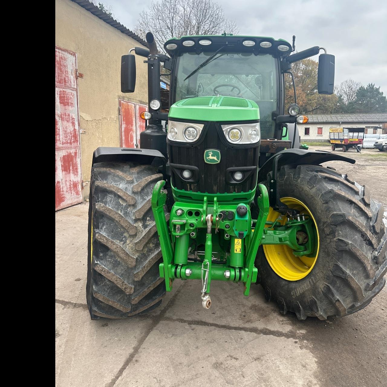 Traktor Türe ait John Deere 6155 R, Gebrauchtmaschine içinde Beelitz (resim 2)