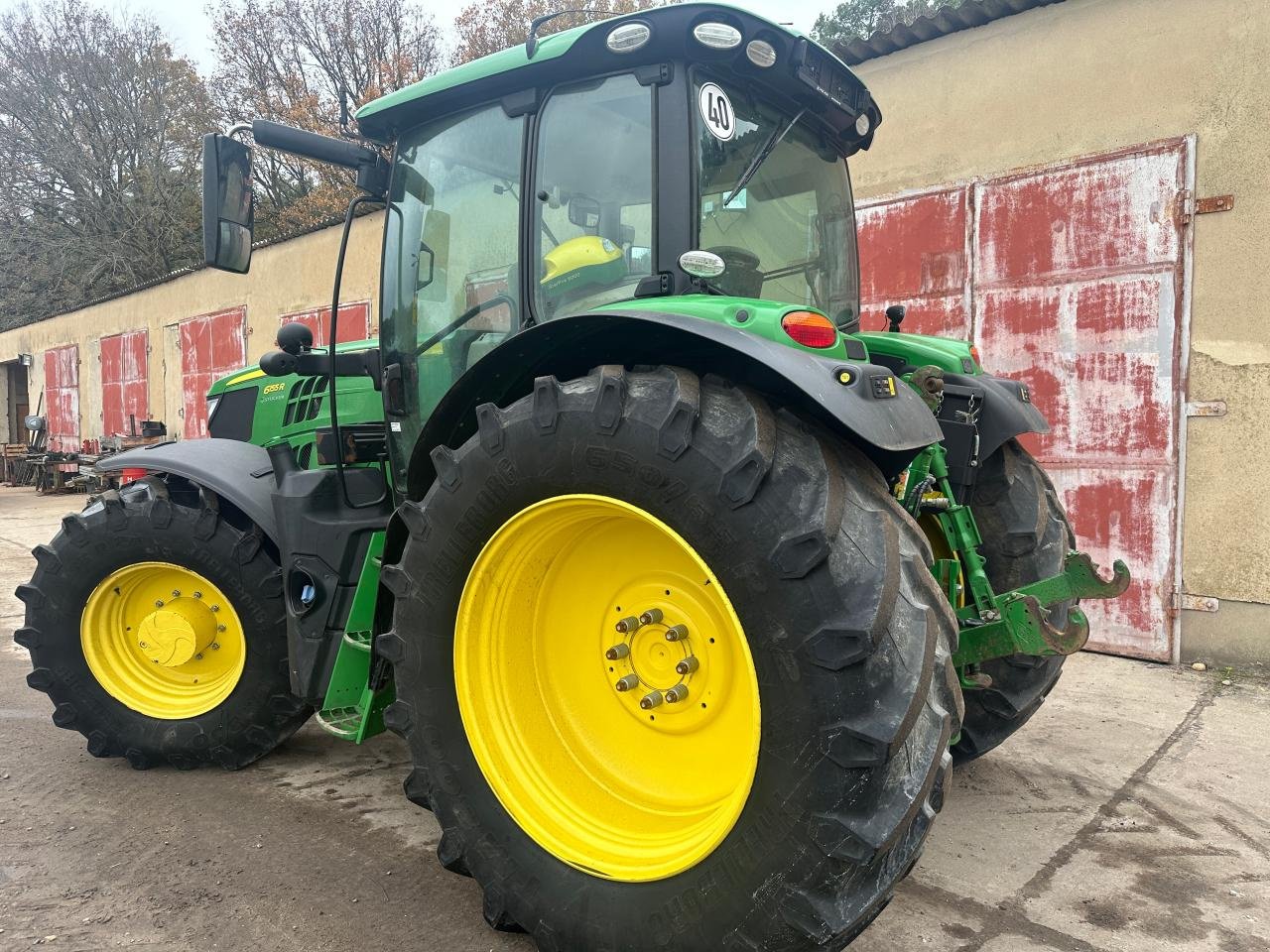 Traktor Türe ait John Deere 6155 R, Gebrauchtmaschine içinde Beelitz (resim 3)