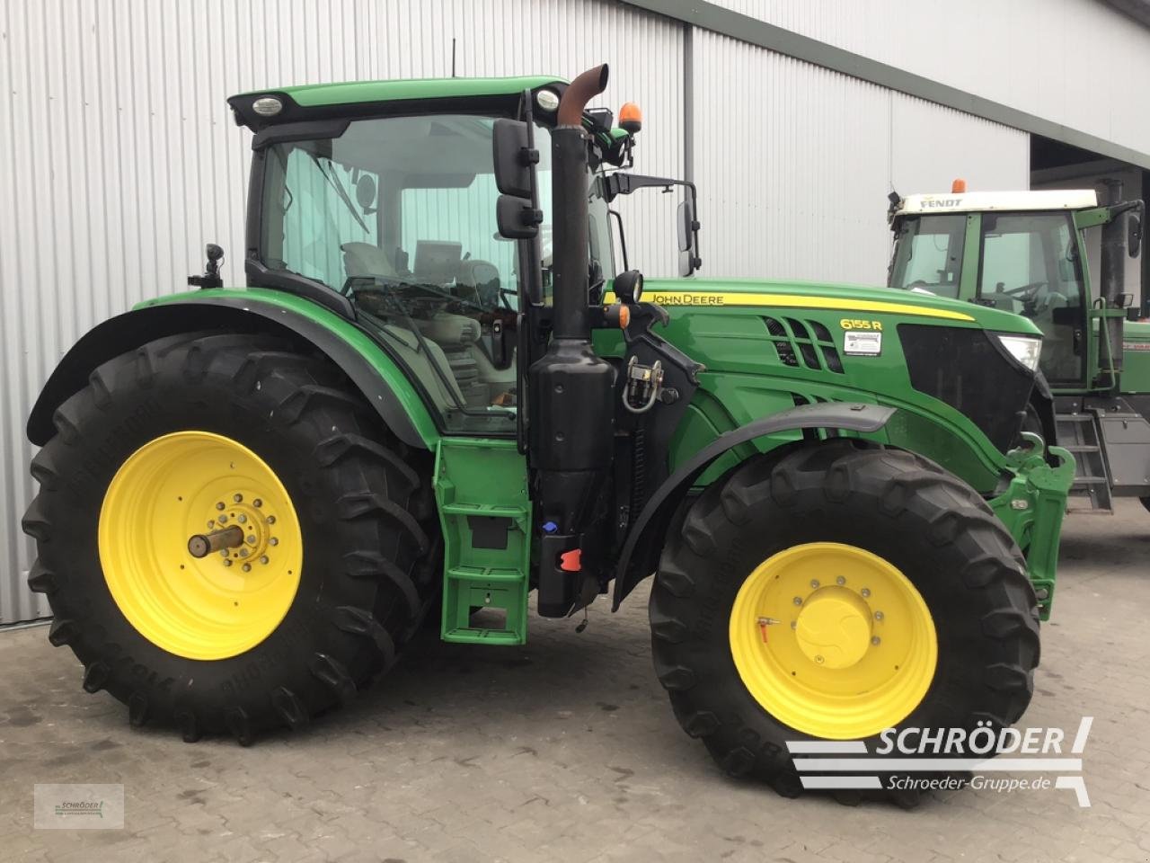 Traktor tip John Deere 6155 R, Gebrauchtmaschine in Westerstede (Poză 2)