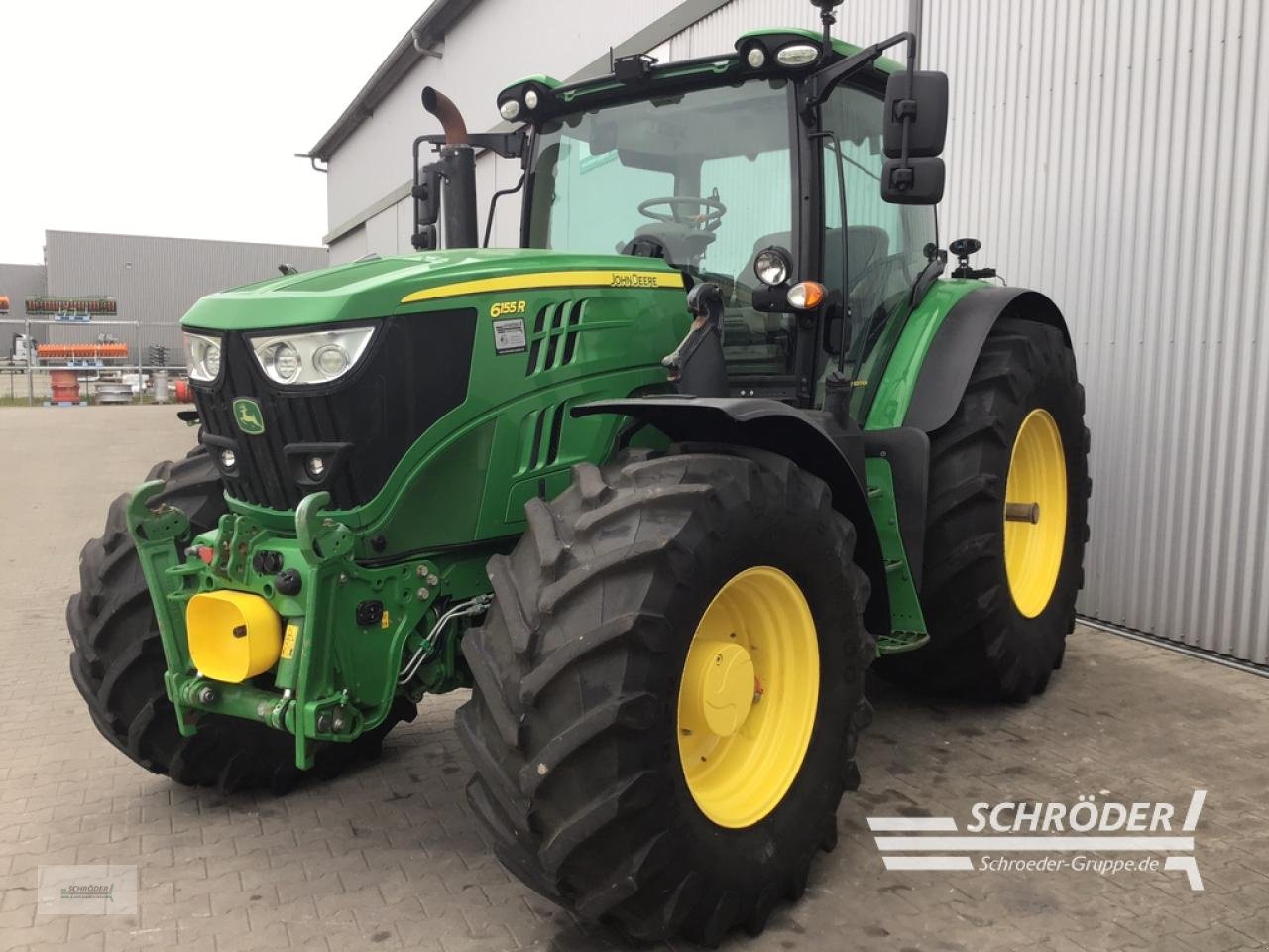 Traktor tip John Deere 6155 R, Gebrauchtmaschine in Westerstede (Poză 8)