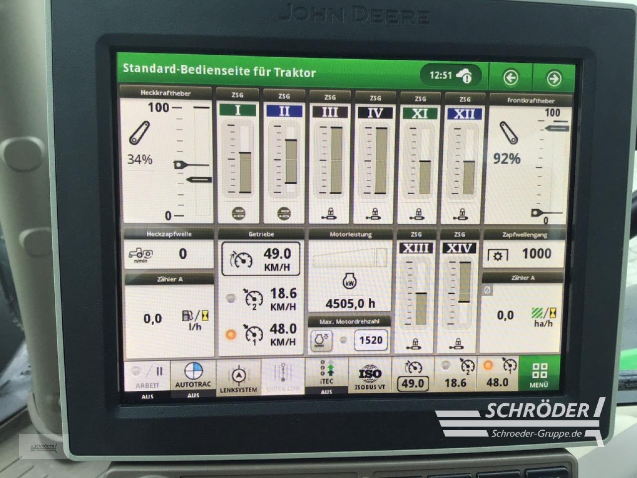 Traktor a típus John Deere 6155 R, Gebrauchtmaschine ekkor: Westerstede (Kép 12)