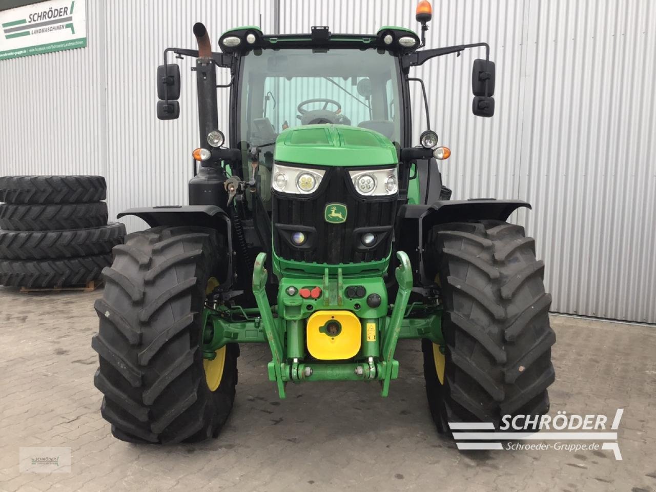 Traktor of the type John Deere 6155 R, Gebrauchtmaschine in Westerstede (Picture 15)