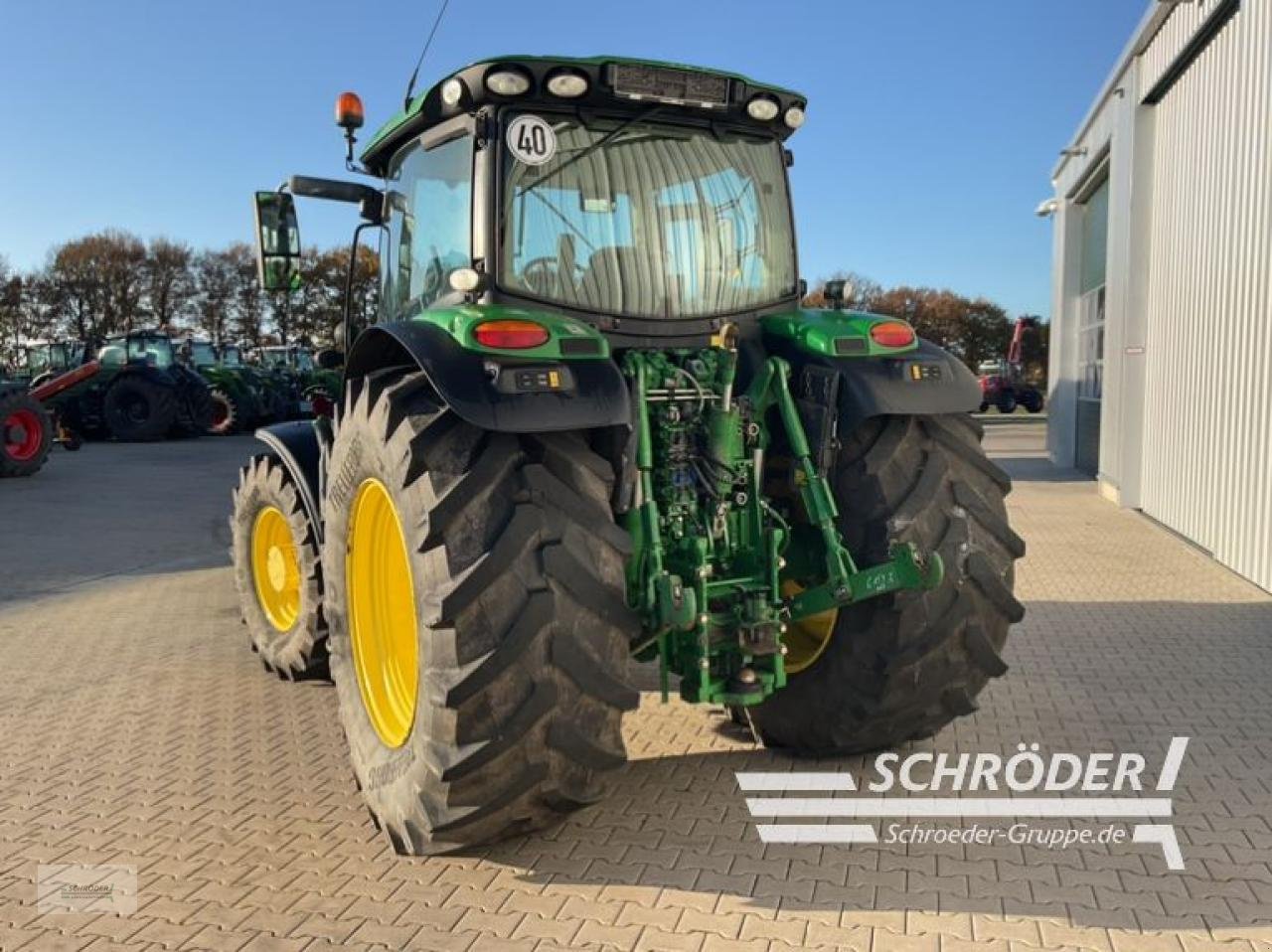 Traktor van het type John Deere 6155 R, Gebrauchtmaschine in Holdorf (Foto 5)