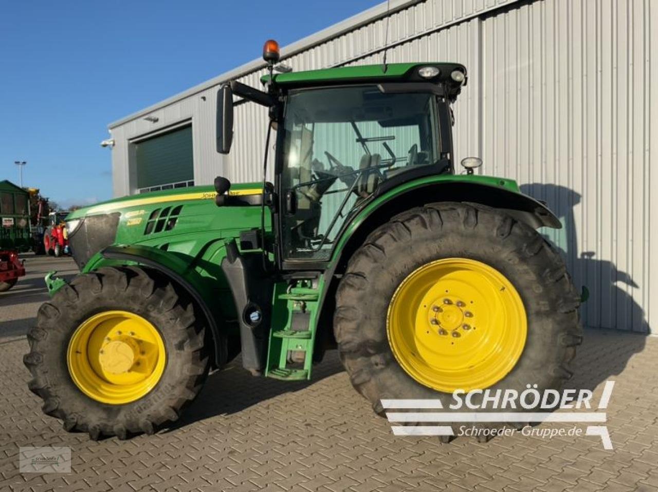 Traktor van het type John Deere 6155 R, Gebrauchtmaschine in Holdorf (Foto 7)