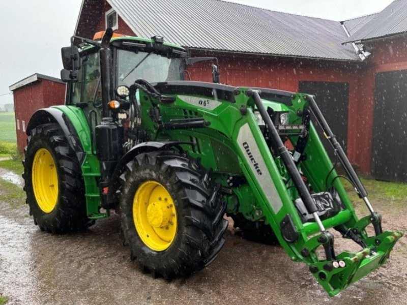 Traktor типа John Deere 6155M Med frontlæsser, frontlift og evt GPS anlæg, Gebrauchtmaschine в Lintrup (Фотография 1)