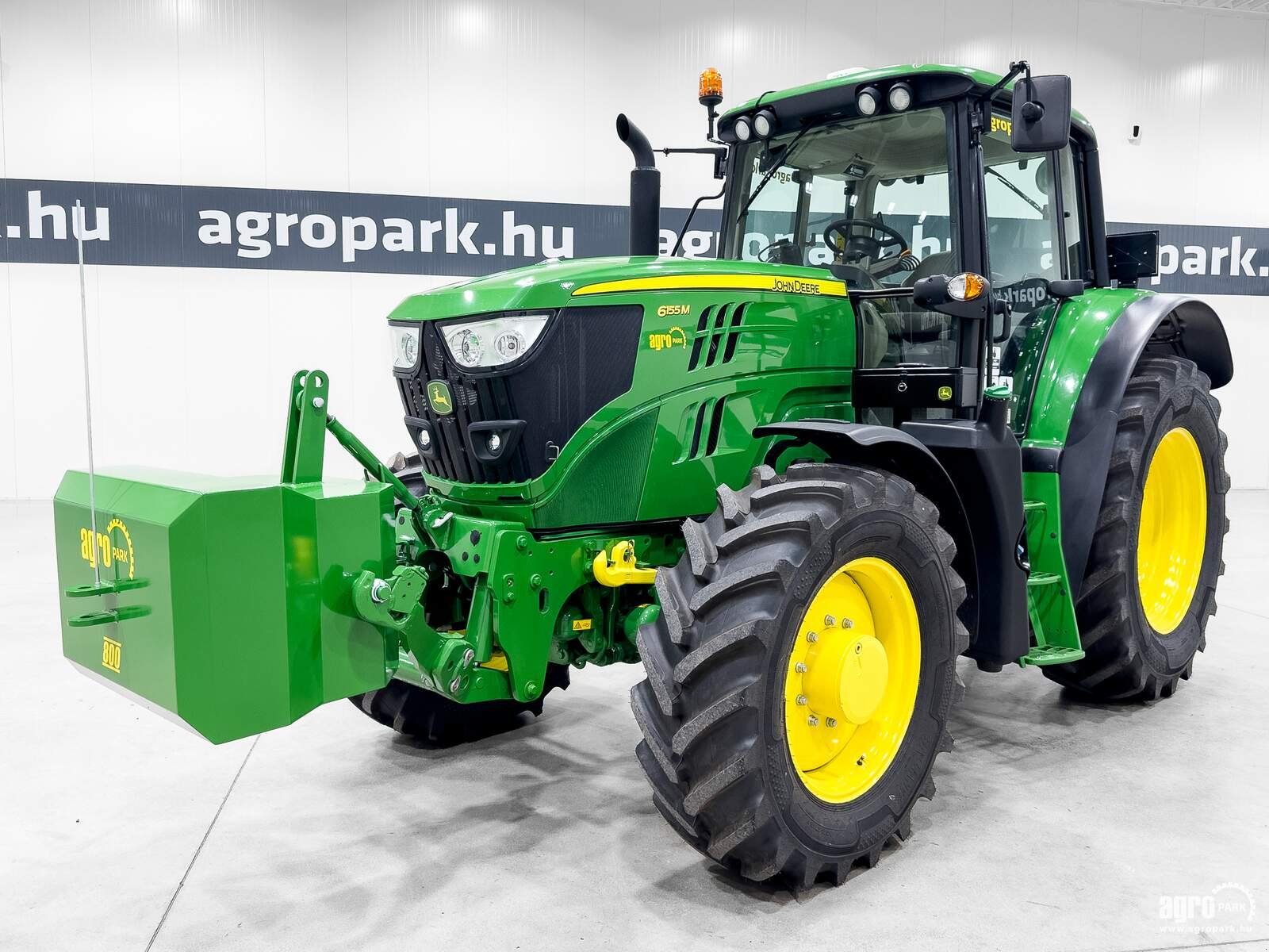 Traktor типа John Deere 6155M TLS, Gebrauchtmaschine в Csengele (Фотография 1)