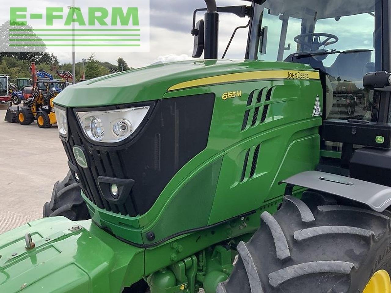 Traktor типа John Deere 6155m tractor, Gebrauchtmaschine в SHAFTESBURY (Фотография 18)