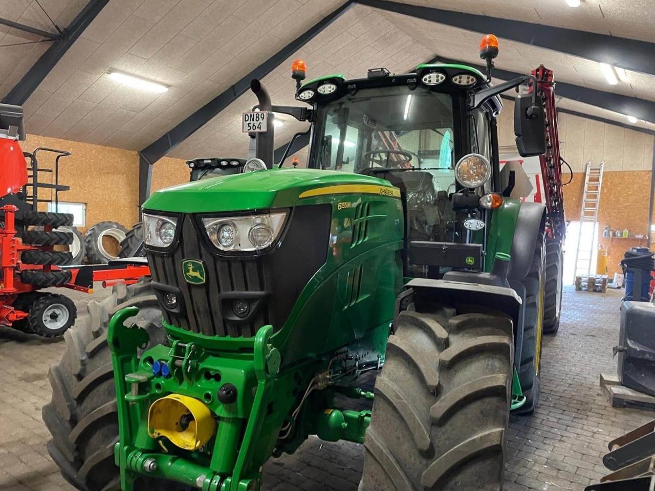 Traktor des Typs John Deere 6155M, Gebrauchtmaschine in Videbæk (Bild 1)