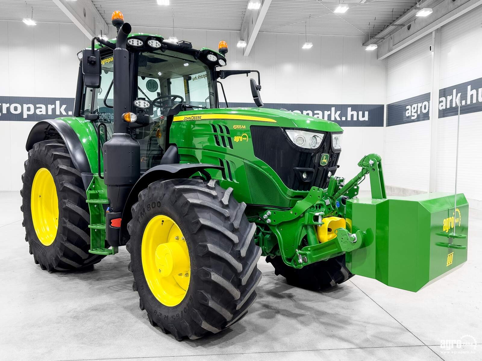 Traktor typu John Deere 6155M, Gebrauchtmaschine v Csengele (Obrázek 2)