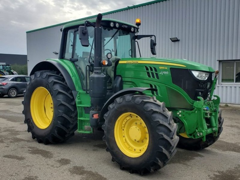 Traktor Türe ait John Deere 6155M, Gebrauchtmaschine içinde DOMFRONT (resim 1)