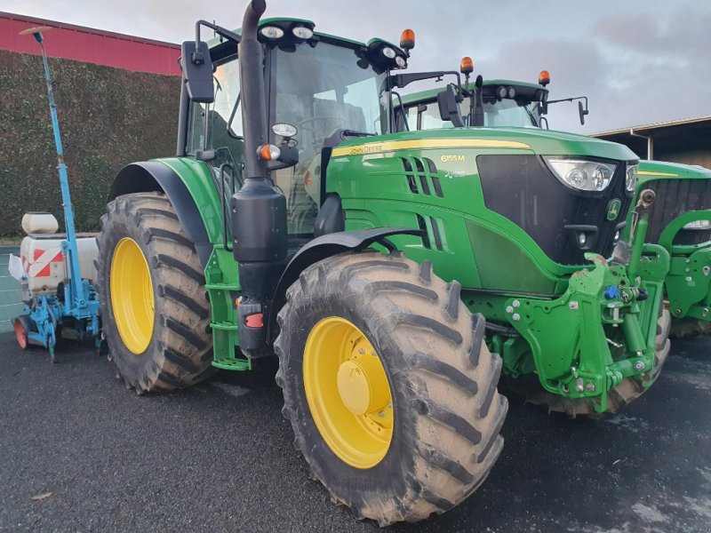 Traktor типа John Deere 6155M, Gebrauchtmaschine в DOMFRONT