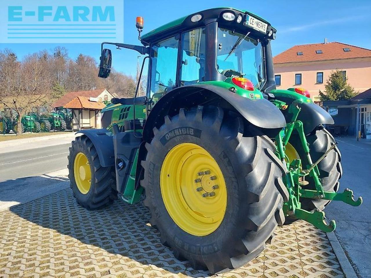 Traktor типа John Deere 6155m, Gebrauchtmaschine в GROBELNO (Фотография 5)