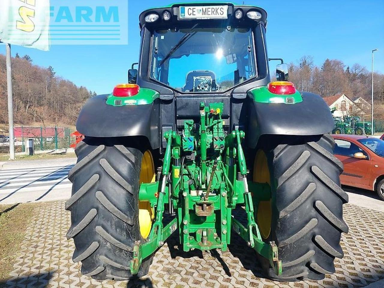 Traktor типа John Deere 6155m, Gebrauchtmaschine в GROBELNO (Фотография 7)