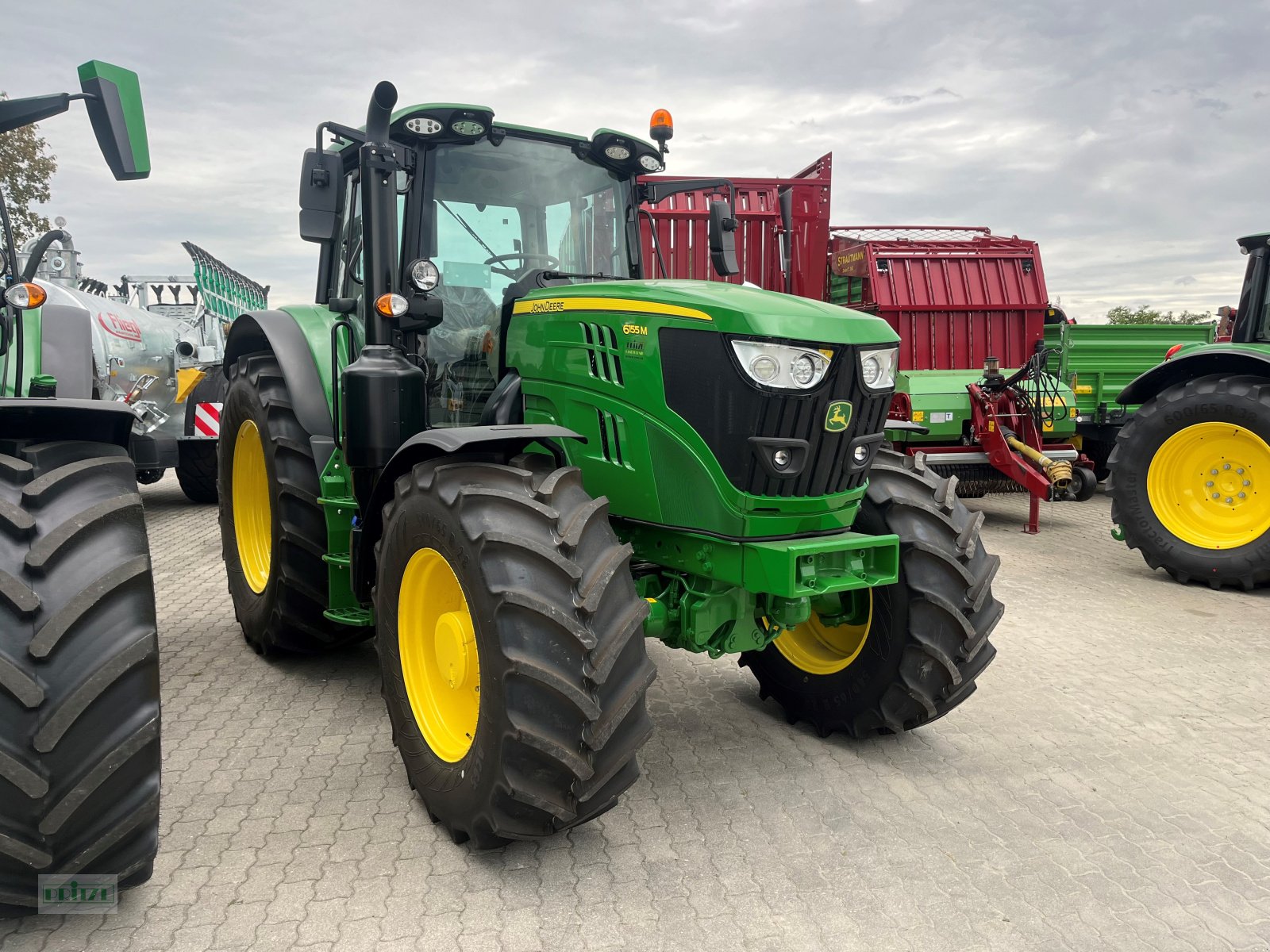 Traktor typu John Deere 6155M, Neumaschine v Bruckmühl (Obrázek 2)