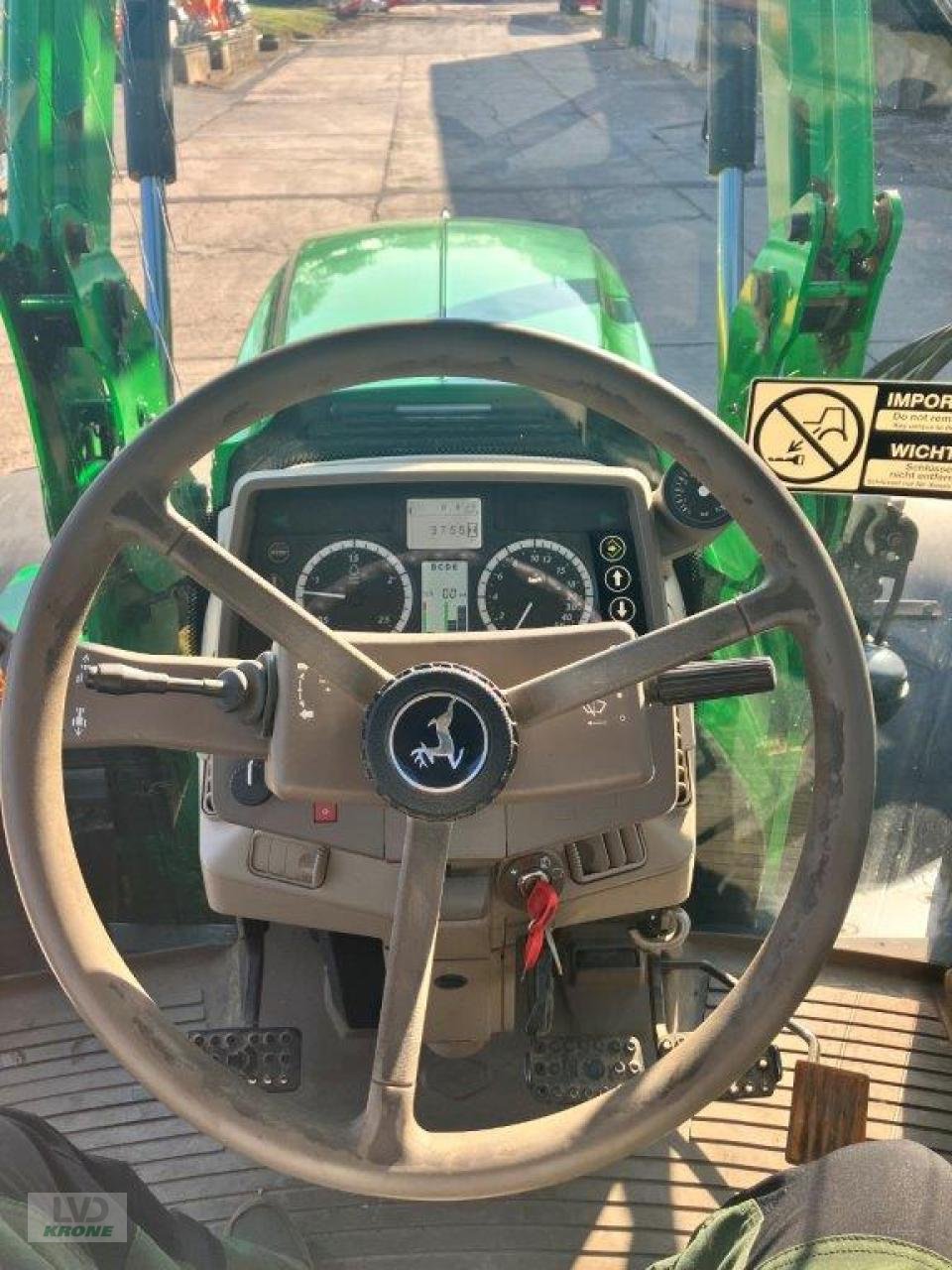 Traktor van het type John Deere 6155M, Gebrauchtmaschine in Zorbau (Foto 17)