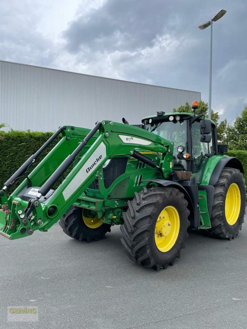 Traktor Türe ait John Deere 6155M, Gebrauchtmaschine içinde Werne (resim 11)