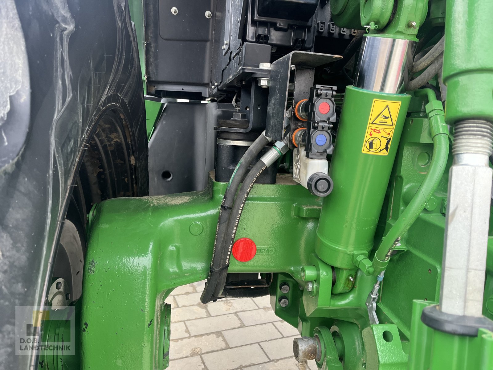 Traktor typu John Deere 6155MH Hochrad Spargel > 80cm Bodenfreiheit, Gebrauchtmaschine w Langweid am Lech (Zdjęcie 13)