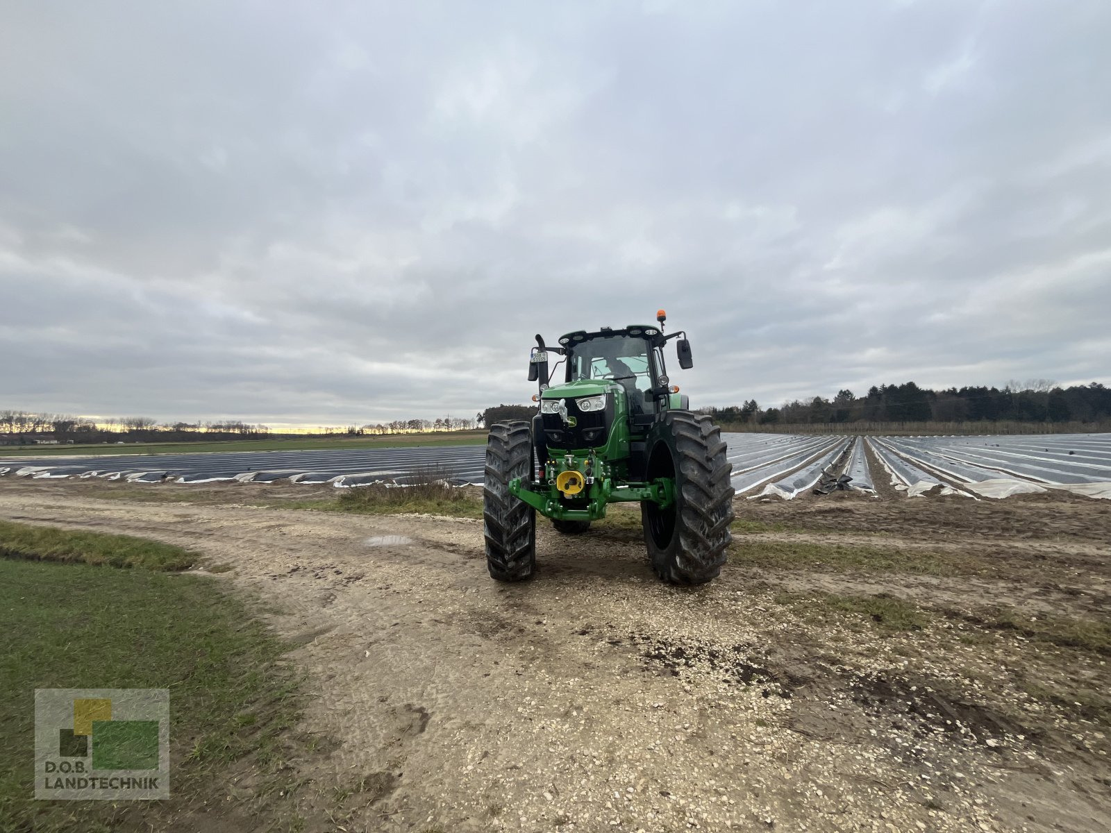 Traktor типа John Deere 6155MH Hochrad Spargel > 80cm Bodenfreiheit, Gebrauchtmaschine в Langweid am Lech (Фотография 4)