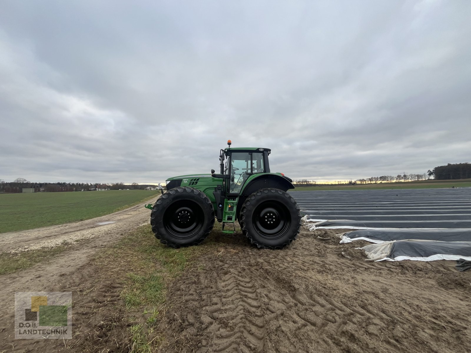 Traktor del tipo John Deere 6155MH Hochrad Spargel > 80cm Bodenfreiheit, Gebrauchtmaschine In Langweid am Lech (Immagine 7)