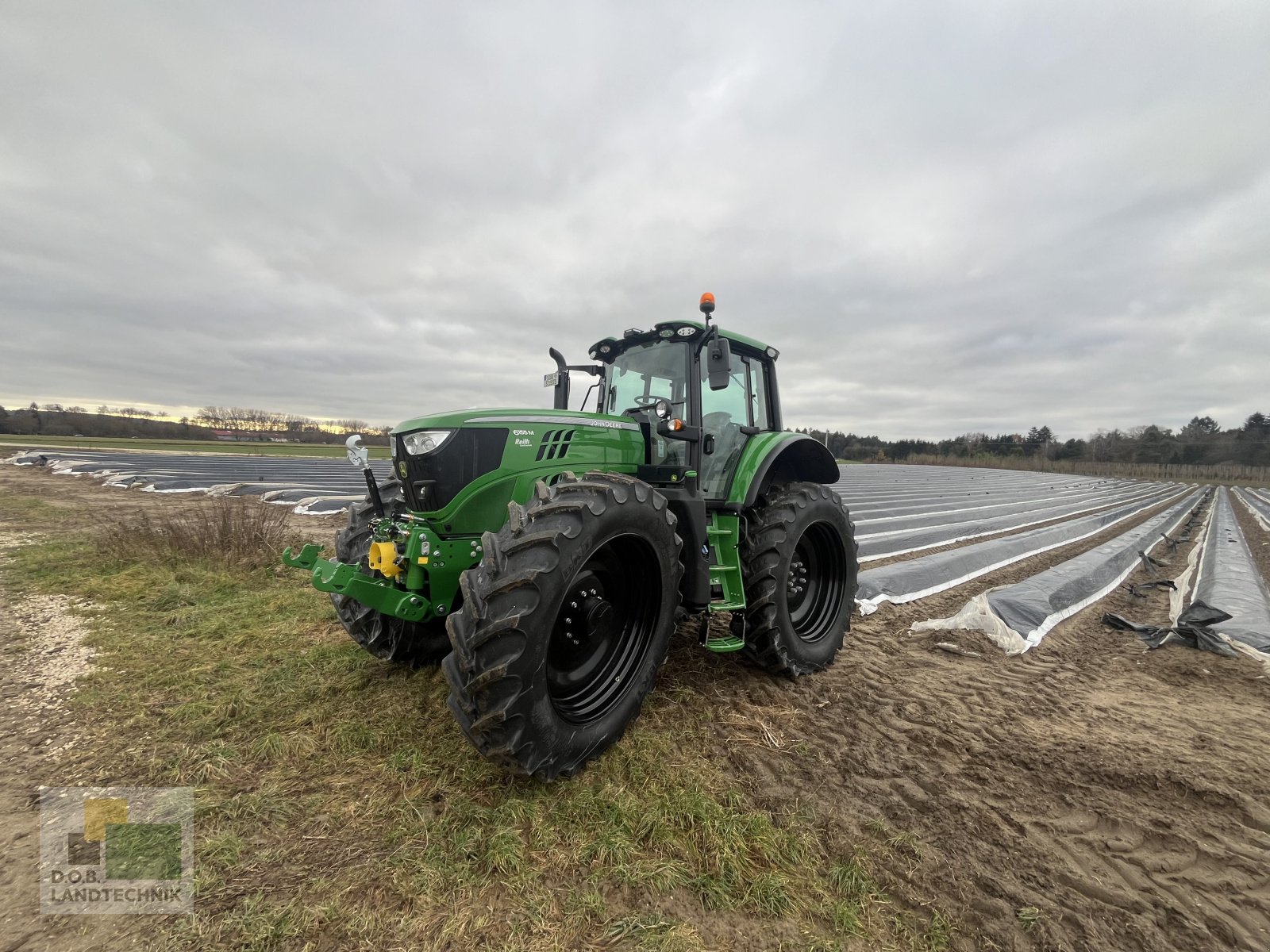 Traktor del tipo John Deere 6155MH Hochrad Spargel > 80cm Bodenfreiheit, Gebrauchtmaschine en Langweid am Lech (Imagen 8)